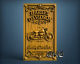 Harley Davidson, 3D STL Model 11746