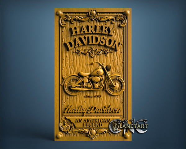 Harley Davidson, 3D STL Model 11746