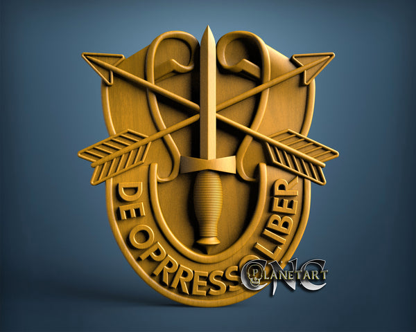 Special Forces, 3D STL Model 11758
