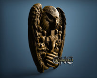 American Eagle Soldiers Cross, 3D STL Model 11759
