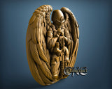 Soldier Angel Wings, 3D STL Model 11762