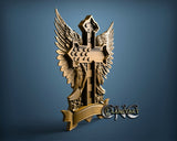 USA Cross Wings, 3D STL Model 11763