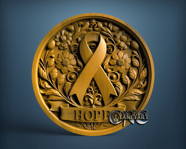 Hope Cance, 3D STL Model 11775
