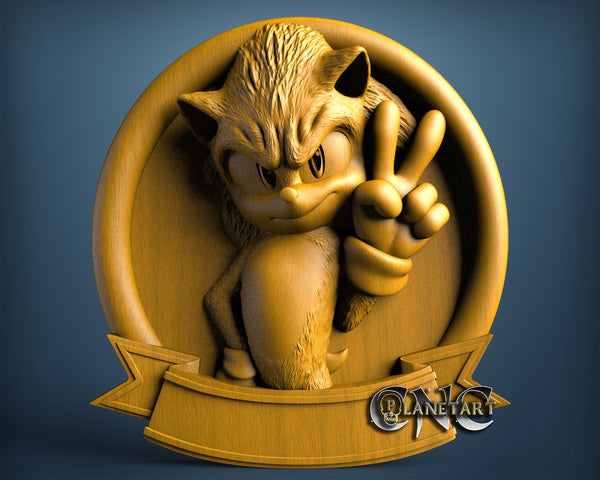 Sonic, 3D STL Model 11776