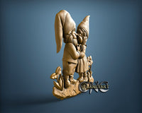 Gnome Love, 3D STL Model 11778