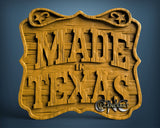 Made in Texas, 3D STL Model 11783