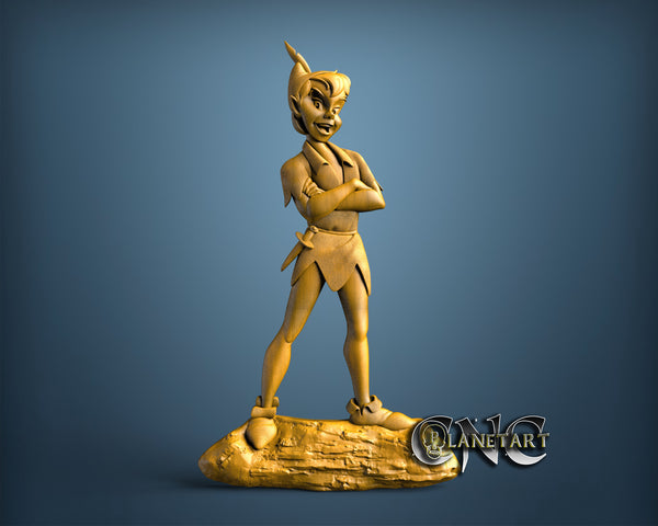 Peter Pan. 3D STL Model 11785