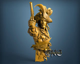 Pirate, 3D STL Model 11790