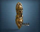 Lion Girl Warrior, 3D STL Model 11795