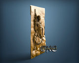 Soldier on Horse, 3D STL Model 11796