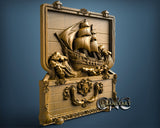 Ship Chest, 3D STL Model 11797