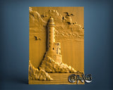Lighthouse, 3D STL Model 11801