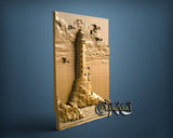 Lighthouse, 3D STL Model 11801