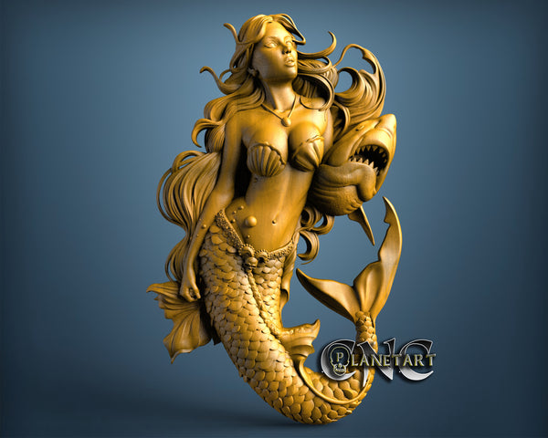 Mermaid, 3D STL Model 11803