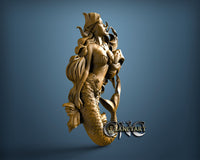 Mermaid, 3D STL Model 11803