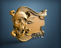 Skull Guitar, 3D STL Model 11805