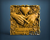 Hands Love, 3D STL Model 11807