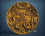 Thank you Mom, 3D STL Model 11812