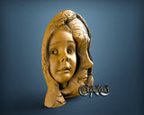 Baby and Grandma, 3D STL Model 11819