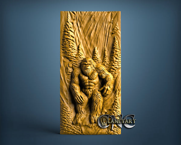 Giant Yeti, 3D STL Model 11826