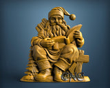 Santa Claus, 3D STL Model 11830