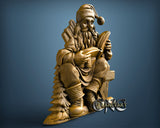 Santa Claus, 3D STL Model 11830
