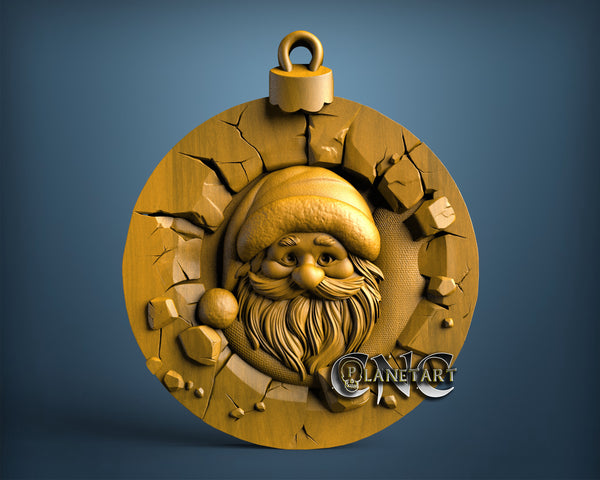 Santa Claus, 3D STL Model 11832