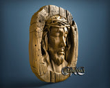 Jesus Head, 3D STL Model 11837