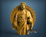Sacred Heart of Jesus, 3D STL Model 11841