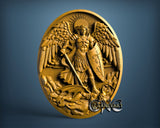 St. Michael, 3D STL Model 11854
