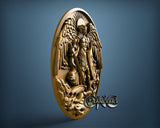 St. Michael, 3D STL Model 11854