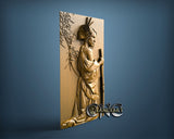 Samurai Girl, 3D STL Model 11856