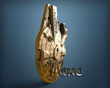 Milenium Falcon Guitar, 3D STL Model 11860