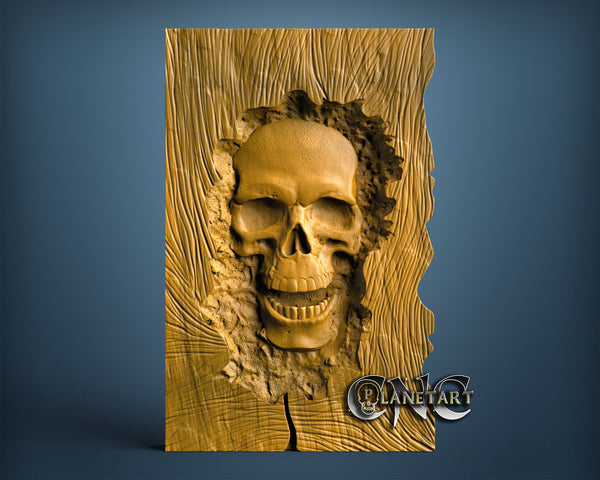 Skull, 3D STL Model 11862
