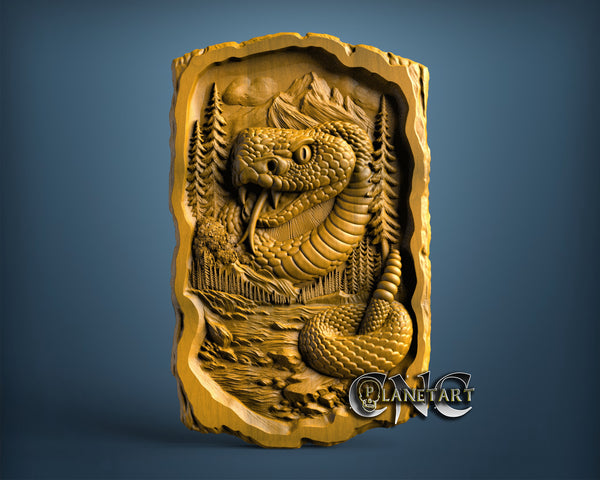 Snake, 3D STL Model 11863