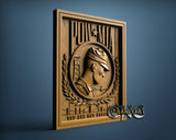 Pow Mia, 3D STL Model 11875