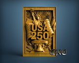 USA, 3D STL Model 11878