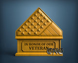 USA Veteran, 3D STL Model 11881