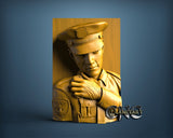 Cop, 3D STL Model 11884