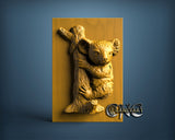 Coala, 3D STL Model 11890