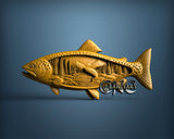 Fish Lake, 3D STL Model 11892