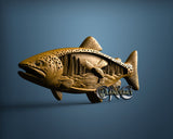 Fish Lake, 3D STL Model 11892