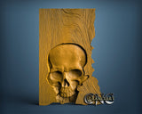 Skull, 3D STL Model 11896