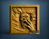 Halloween Scary Scene, 3D STL Model 11899
