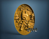 Batman Halloween, 3D STL Model 11902