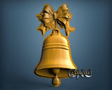 Christmas Bell, 3D STL Model 11921