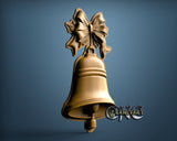 Christmas Bell, 3D STL Model 11921