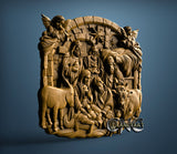 The Birth of Jesus, 3D STL Model 11922