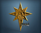 Nativity Star, 3D STL Model 11923