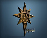 Nativity Star, 3D STL Model 11923